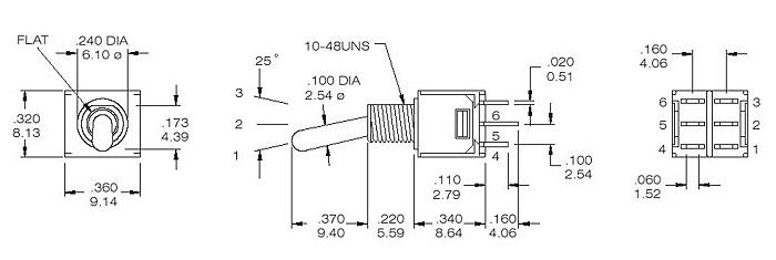 雙排紅色鈕子開(kāi)關(guān)TS4-202A2