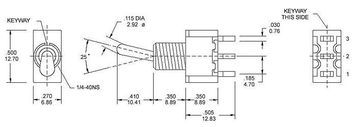 紅色兩檔鈕子開關(guān)TS8-102A1 