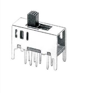 SS-22D03(2P3T)撥動開關(guān)