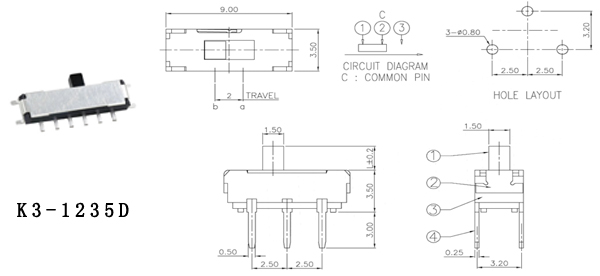 貼片撥動(dòng)開(kāi)關(guān)