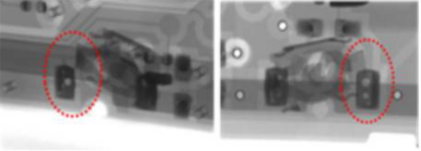 輕觸開關(guān)2D X-光檢查