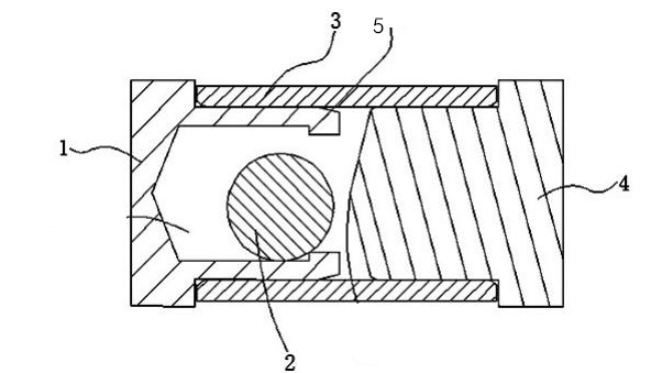 滾珠開關(guān)結(jié)構(gòu)