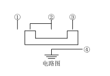 七腳撥動(dòng)開關(guān)電路圖
