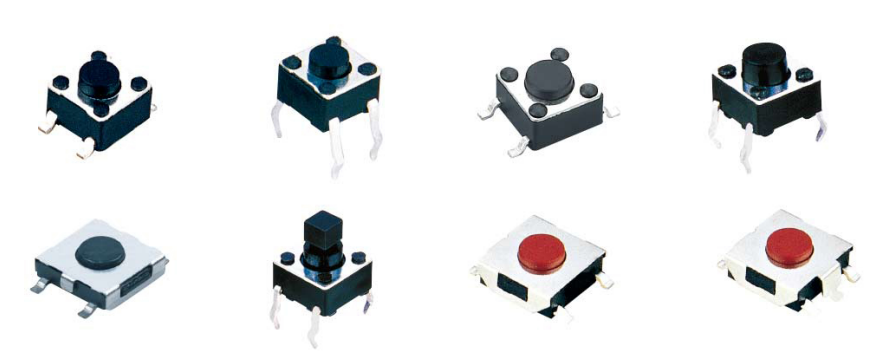 按鈕型方形輕觸開關
