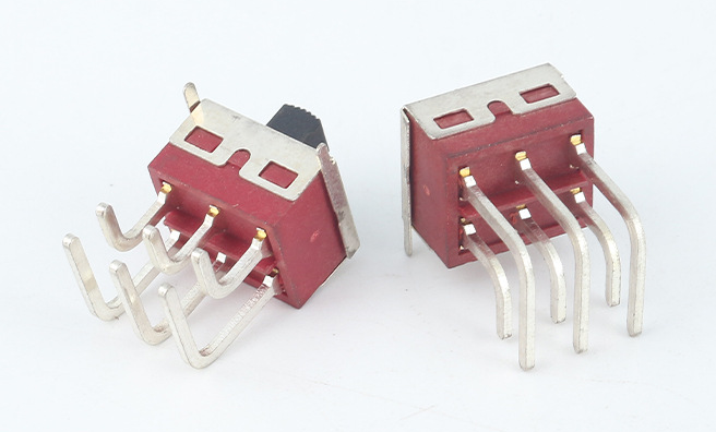 六腳90°撥動開關