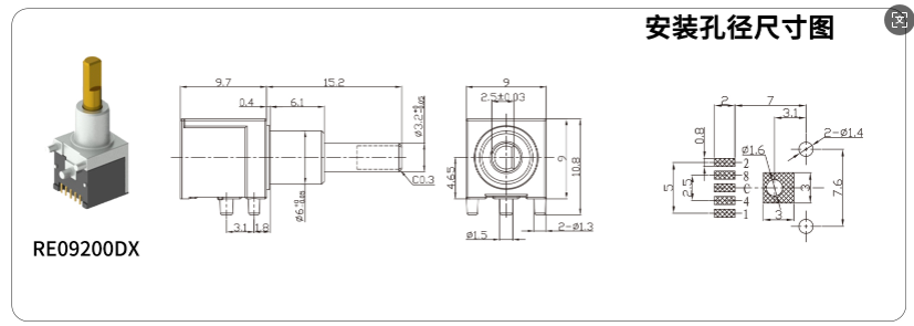 旋轉(zhuǎn)開關(guān)規(guī)格參數(shù) 旋轉(zhuǎn)開關(guān)規(guī)格參數(shù)